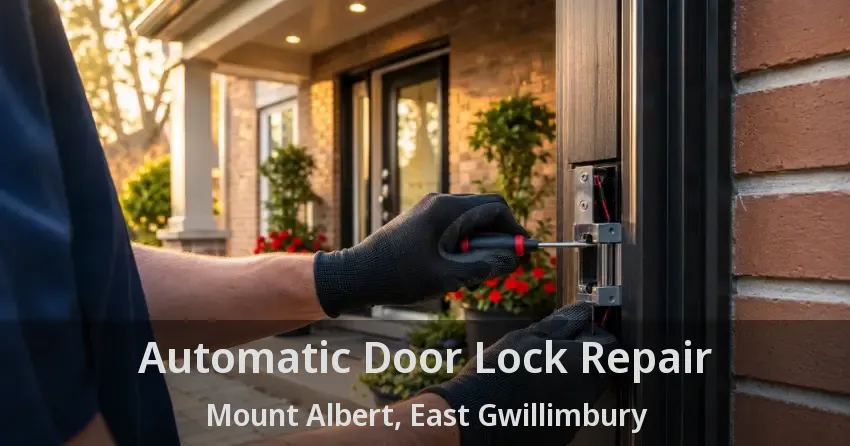 Automatic Door Lock Repair Mount Albert, East Gwillimbury - ON