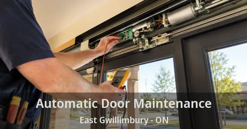 Automatic Door Maintenance East Gwillimbury - ON