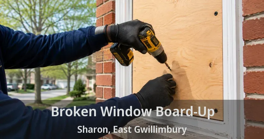 Broken Window Board-Up Sharon, East Gwillimbury - ON