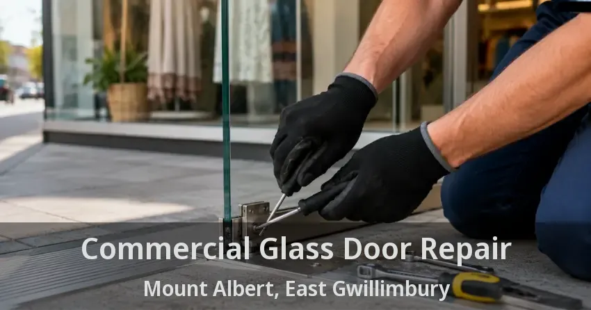 Commercial Glass Door Repair Mount Albert, East Gwillimbury - ON