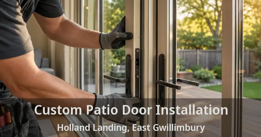 Custom Patio Door Installation Holland Landing, East Gwillimbury - ON