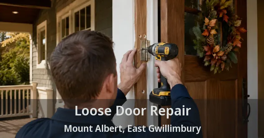 Loose Door Repair Mount Albert, East Gwillimbury - ON