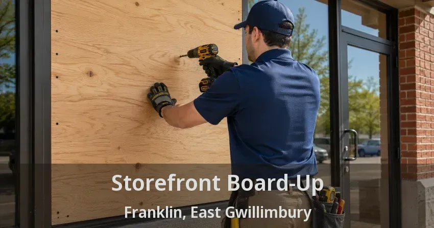 Storefront Board-Up Franklin, East Gwillimbury - ON