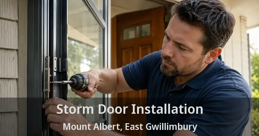 Storm Door Installation Mount Albert, East Gwillimbury - ON